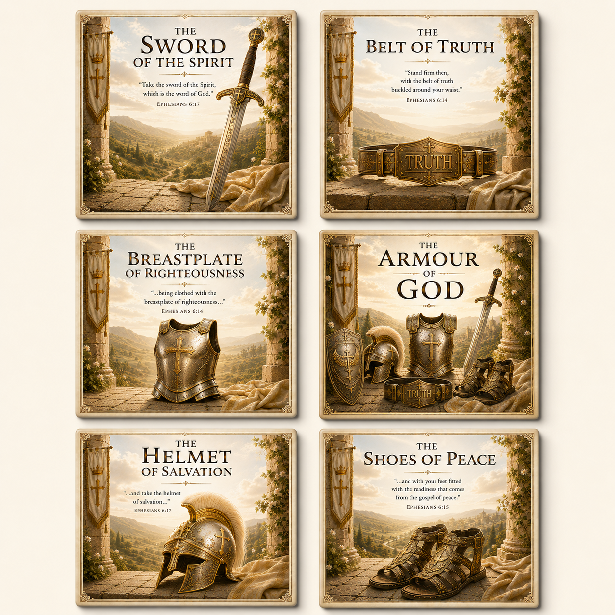 The Armour of God - 6 Pack