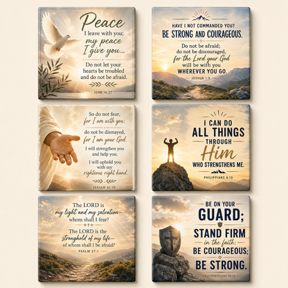 Courage Scripture - 6 Pack