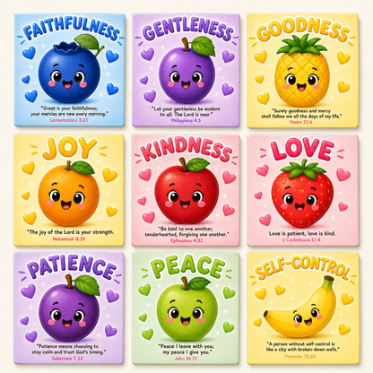 Fruit of The Spirit (9 pack)