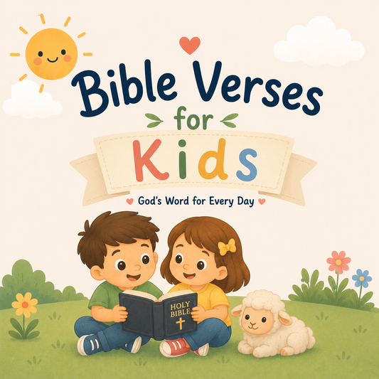 Bible Verses For Kids- 6 Pack