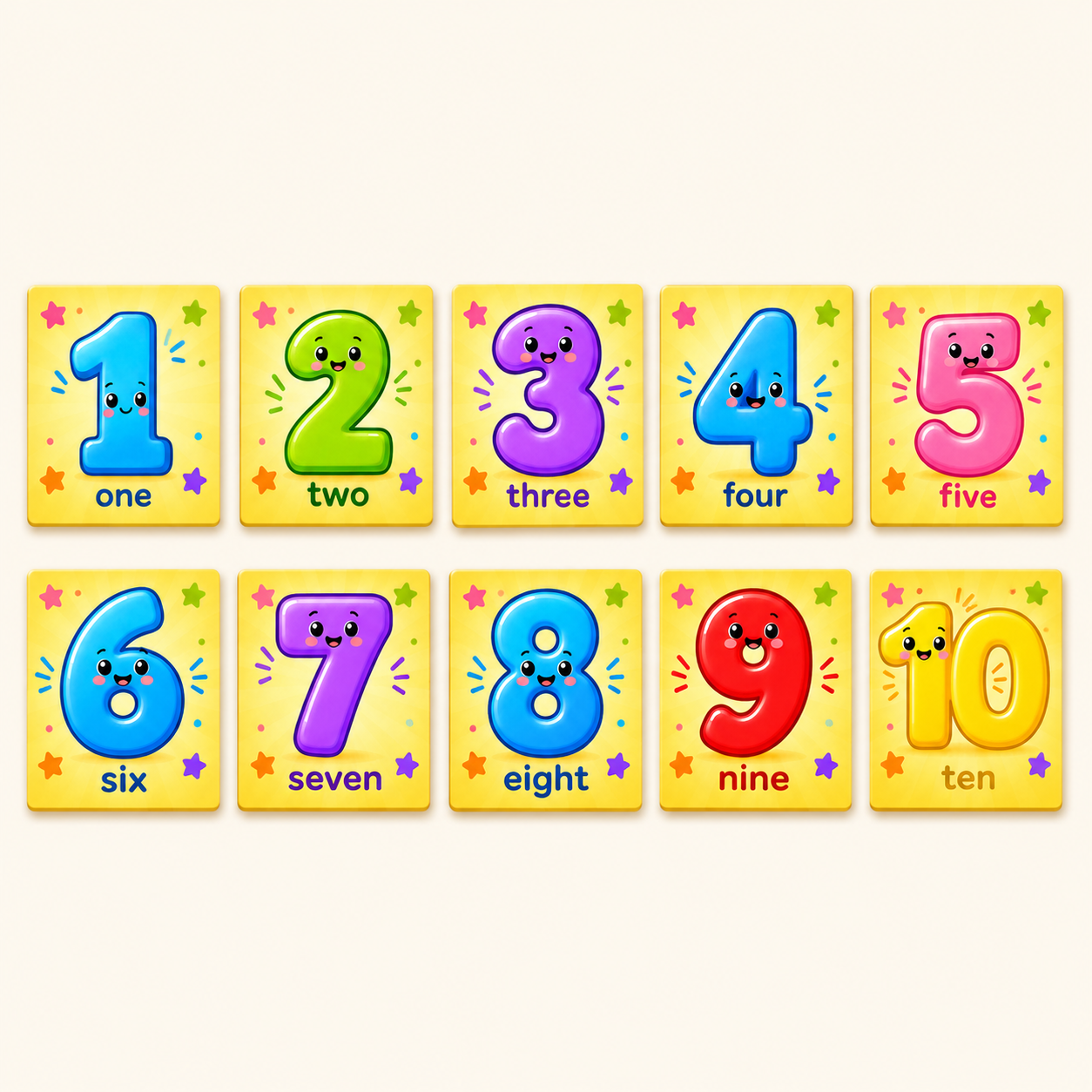 Numbers Pack(1 to 10)