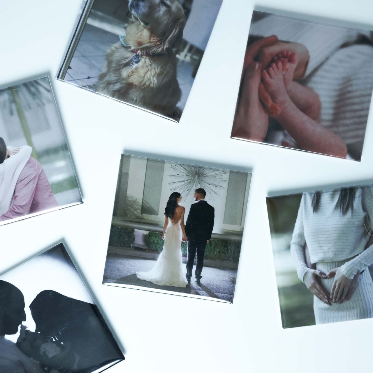 4 PACK Custom Photo Magnet