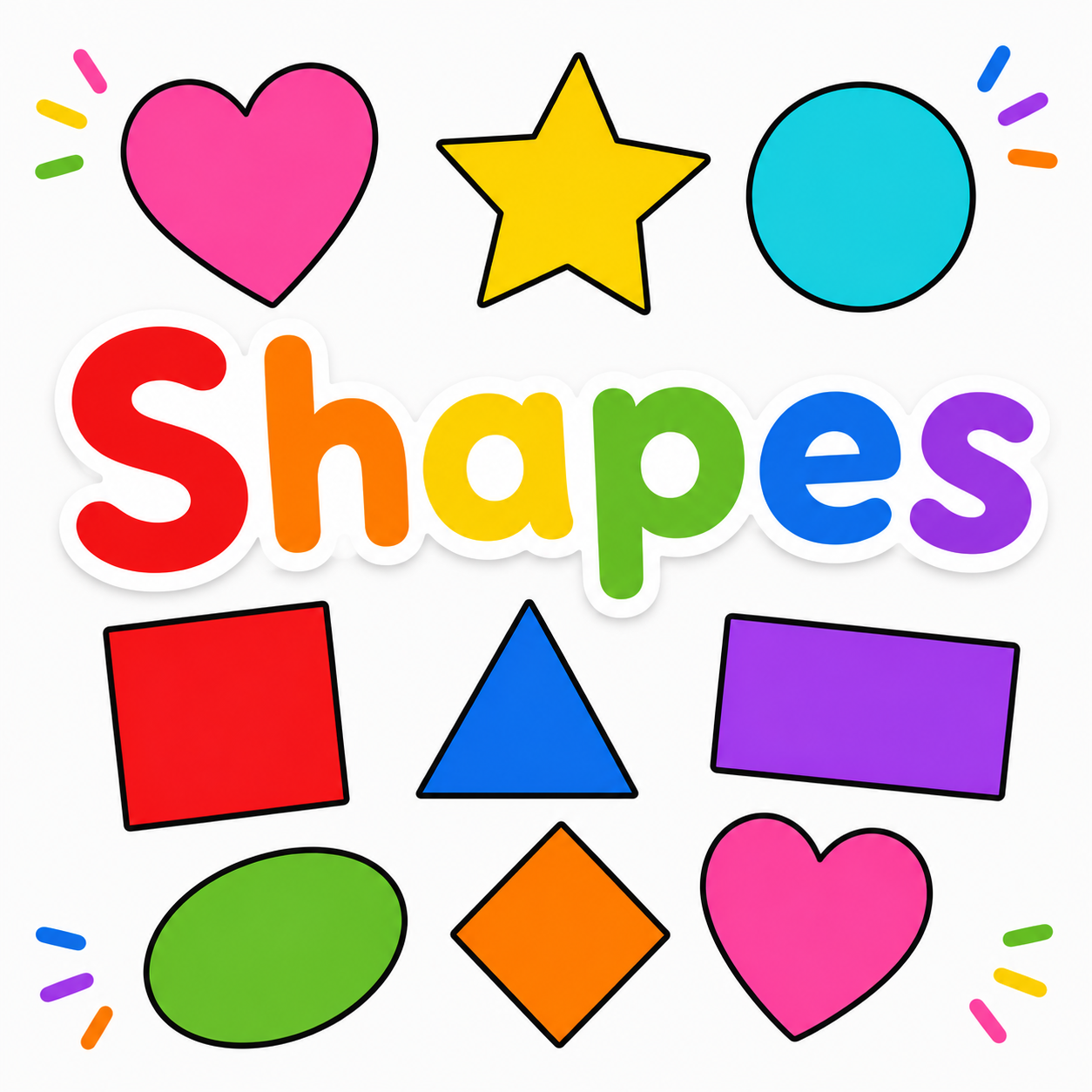 Shapes Pack (9 Pack)